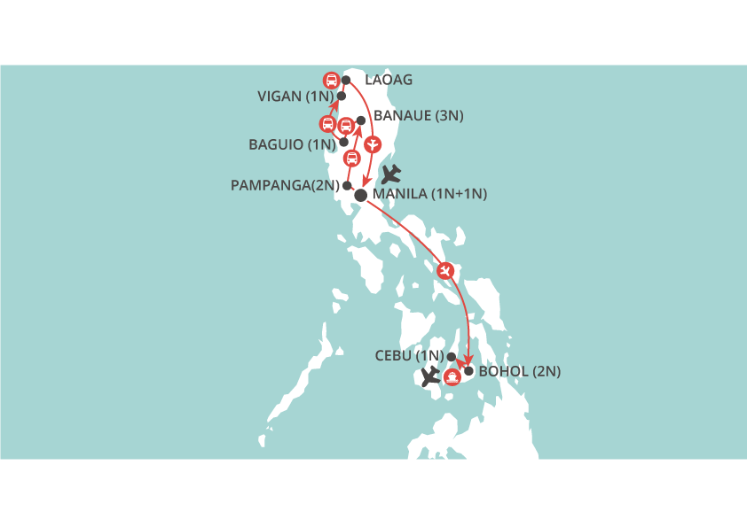 Philippines Discovery map