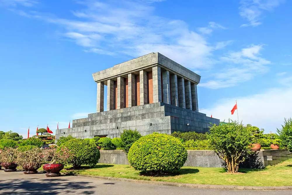 Which city can you find the historic Ho Chi Minh Quarter?