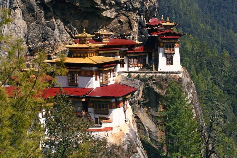 10. Tiger's Nest Monastery, Bhutan