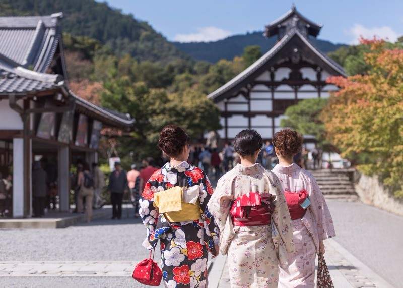 Where can you drink tea with Geisha, ride a bullet train and experience the spectacular Mount Fuji views? 