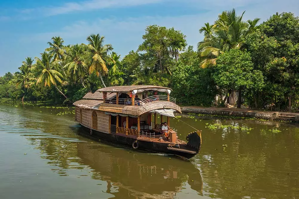 3. Kerala's Backwaters, India