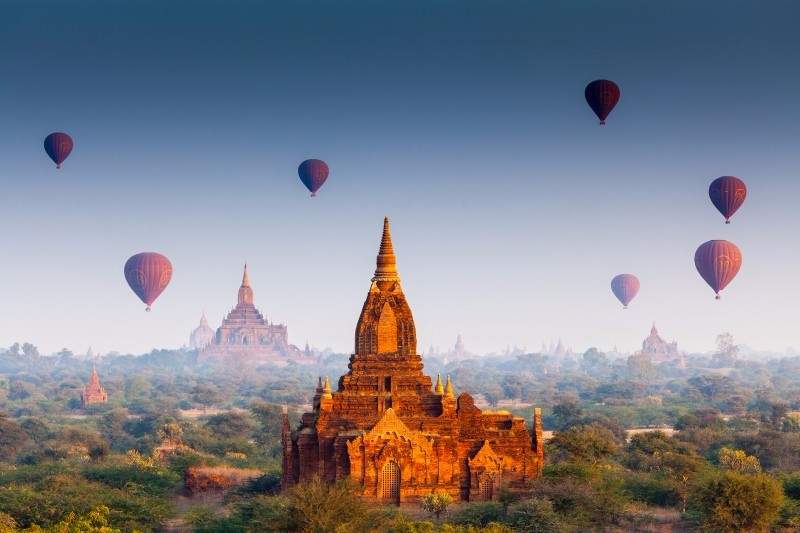 9. Bagan, Burma