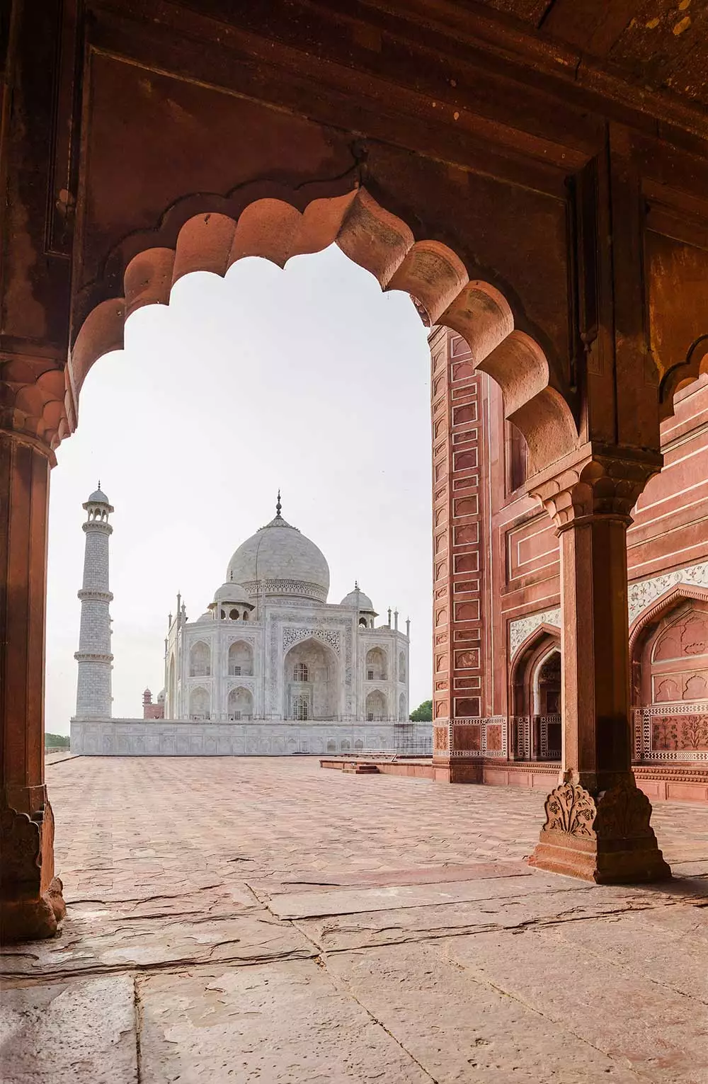 You are able to visit the Taj Mahal on all of our India group tours? True or False