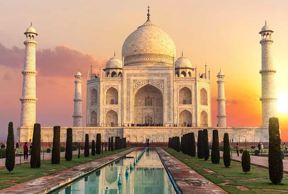 1. Taj Mahal, India